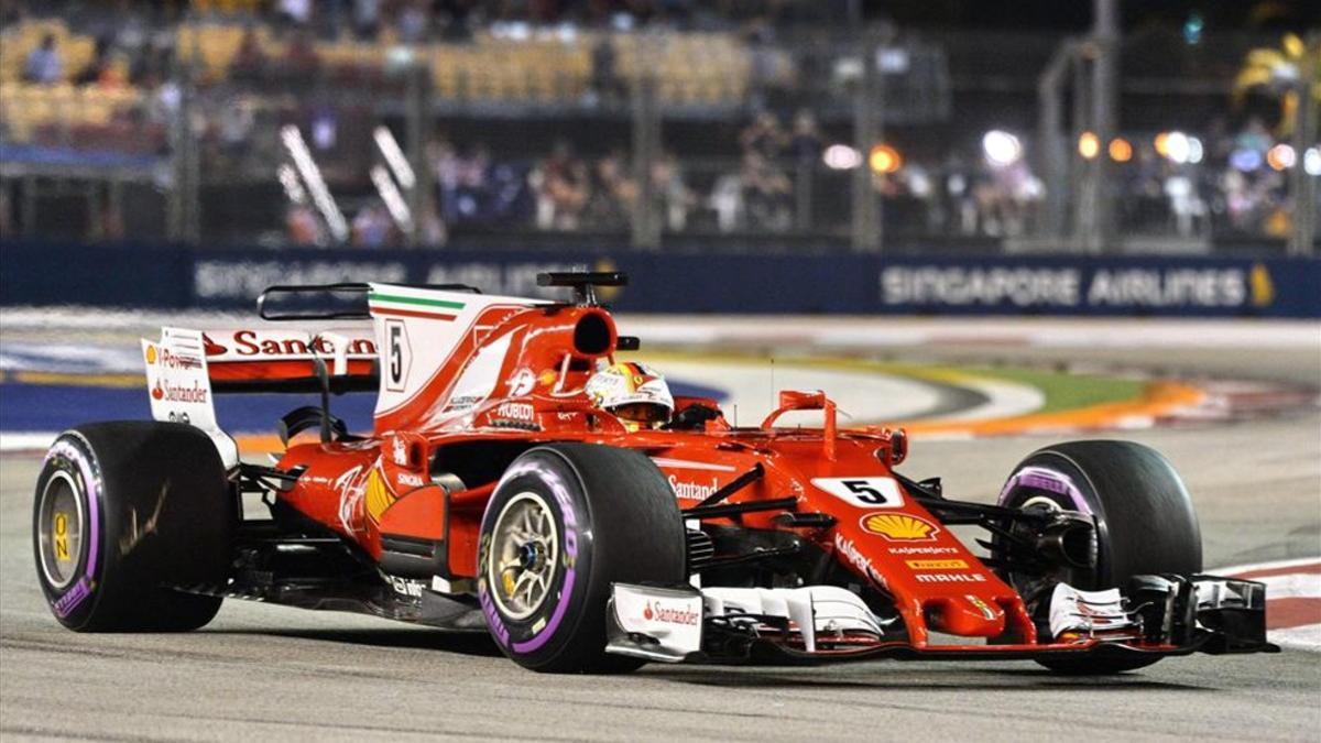 Vettel, una pole muy importante en Singapur