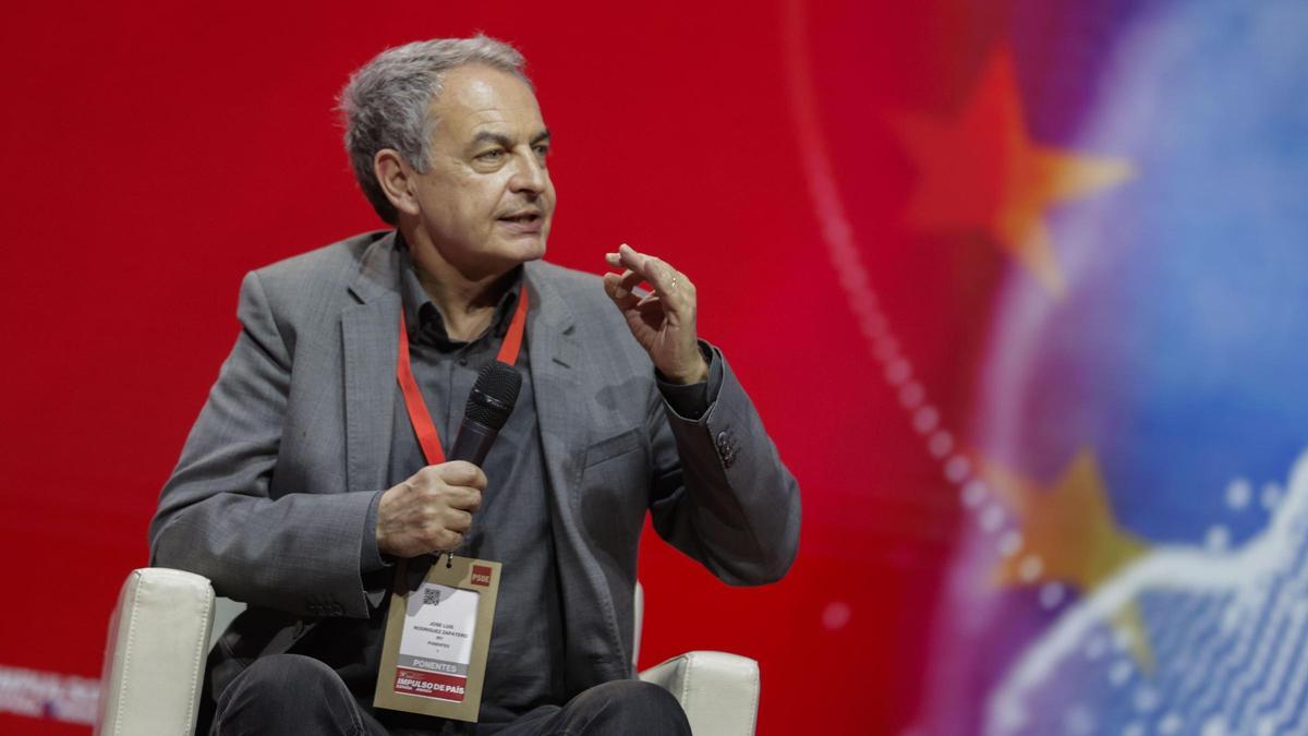 Zapatero defiende la amnistía con un PSOE como garantía de que no se "rompe" España