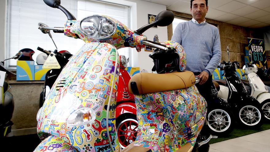 Ferró, el pintor rebelde de las vespas