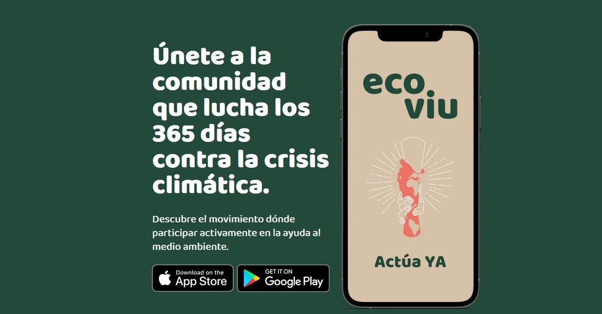 Ecoviu app de acción ambiental