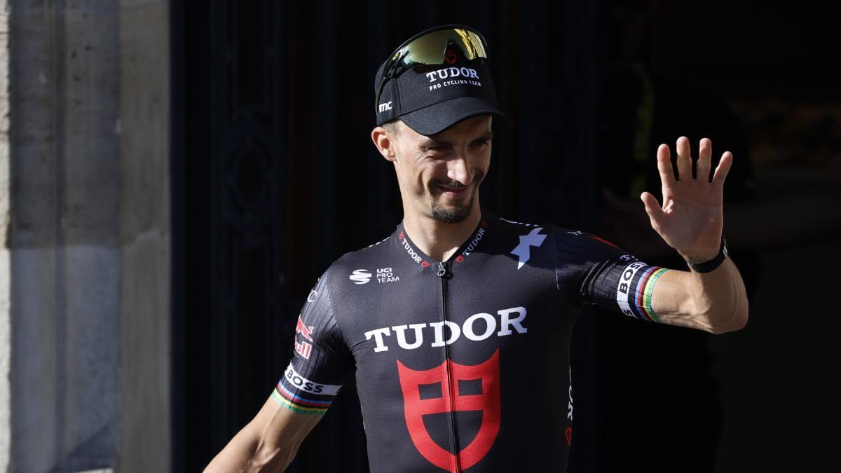 Julian Alaphilippe, ciclista del Tudor: 'Seixas está preparado para hacer un buen Tour'