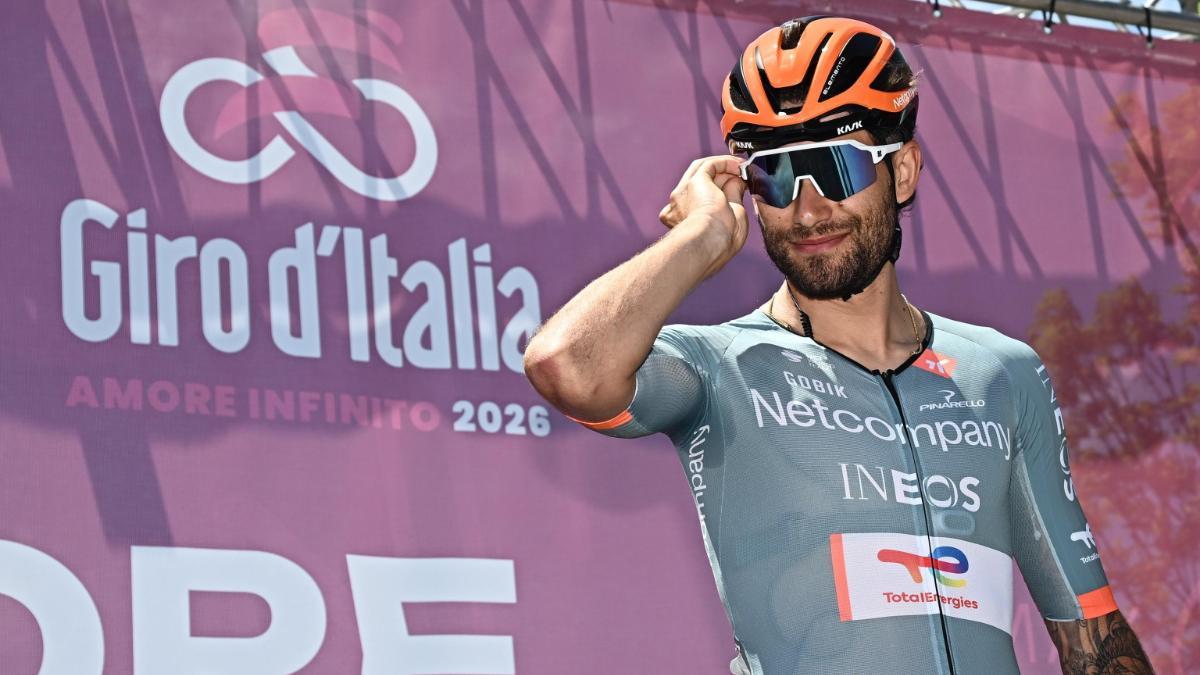 Filippo Ganna, gran favorito en la contrarreloj del Giro de Italia 2026