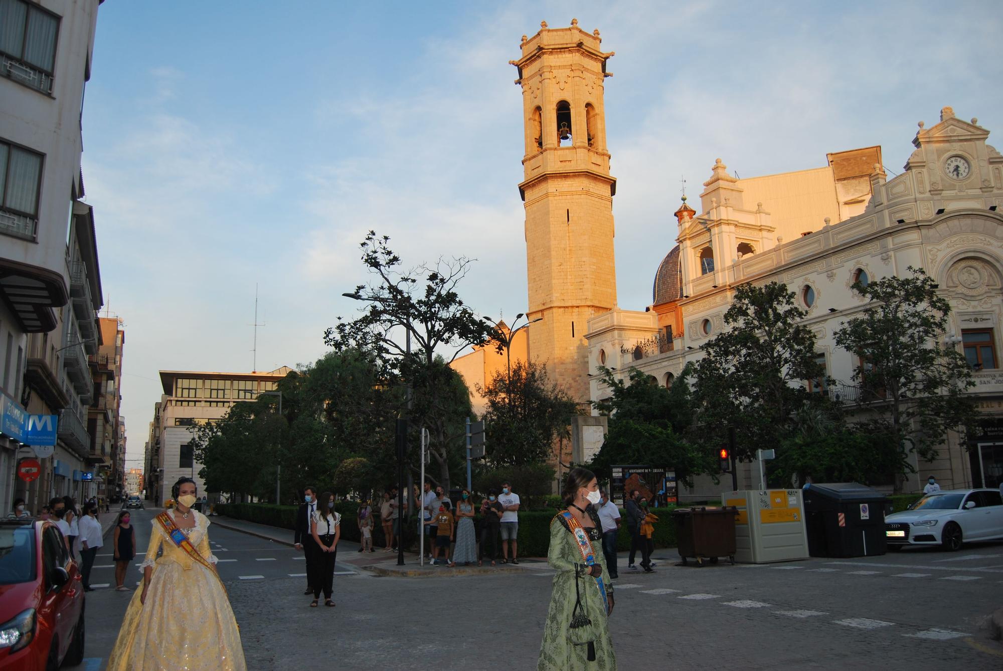 Acto de inauguración de las fiestas josefinas que se celebran del 8 al 12 de octubre en Burriana