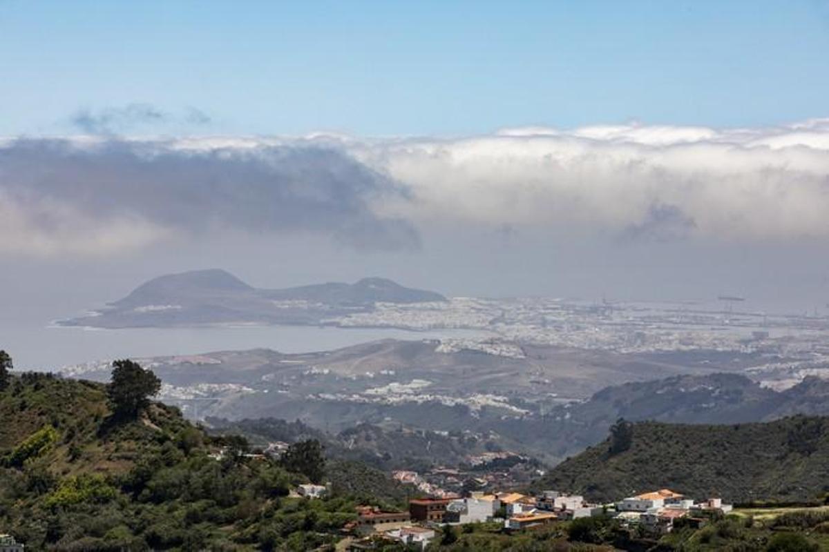 10.05.19. Valleseco, Gran Canaria. Meteorología, tiempo. Valleseco. Foto Quique Curbelo  | 10/05/2019 | Fotógrafo: Quique Curbelo