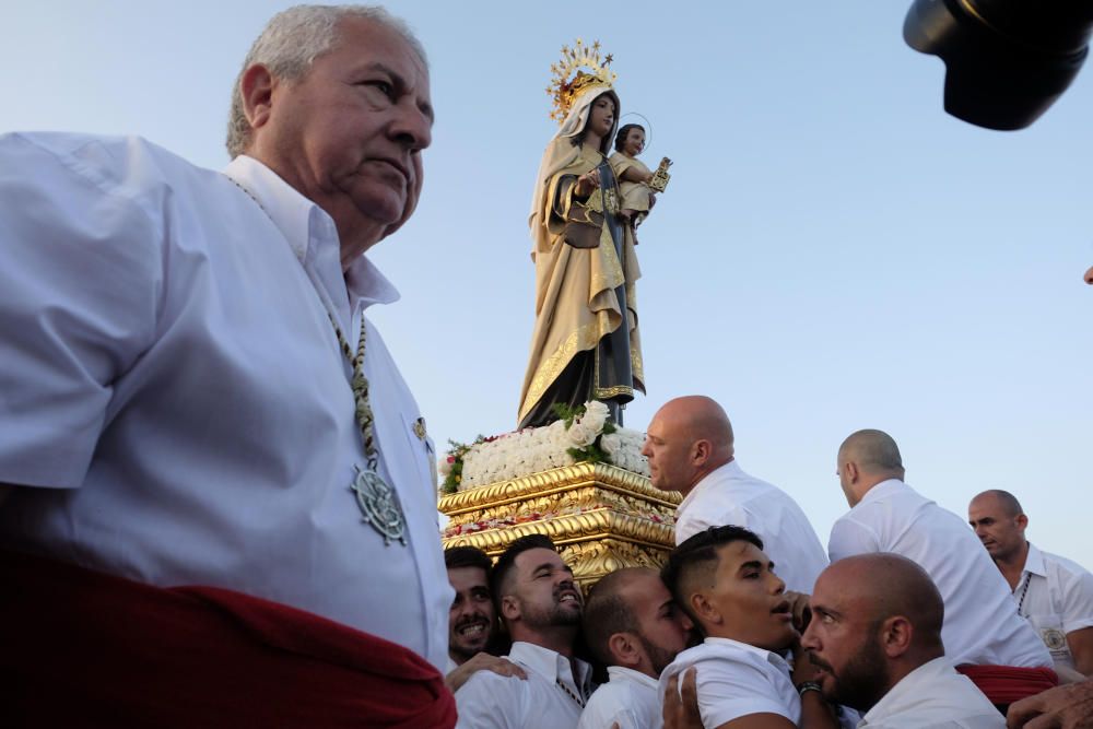 Procesión de la Virgen del Carmen en El Palo