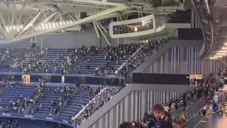 Celebración por todo lo alto del Celta, que asalta un Bernabéu que perdió los nervios con los árbitros y los suyos