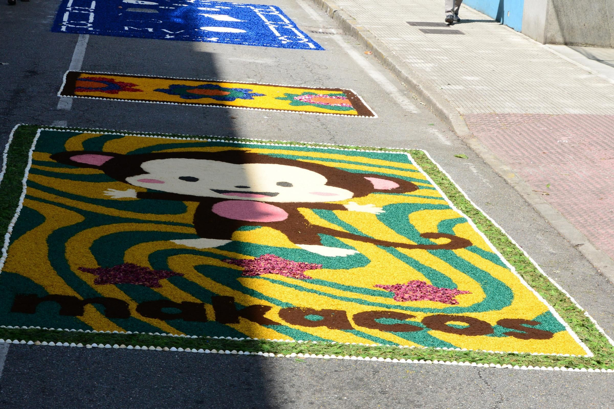 La fiesta de las alfombras florales del Corpus en Bueu (III)