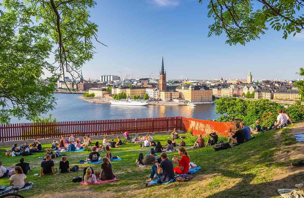 Una vista de la isla Sodermalm, en Estocolmo