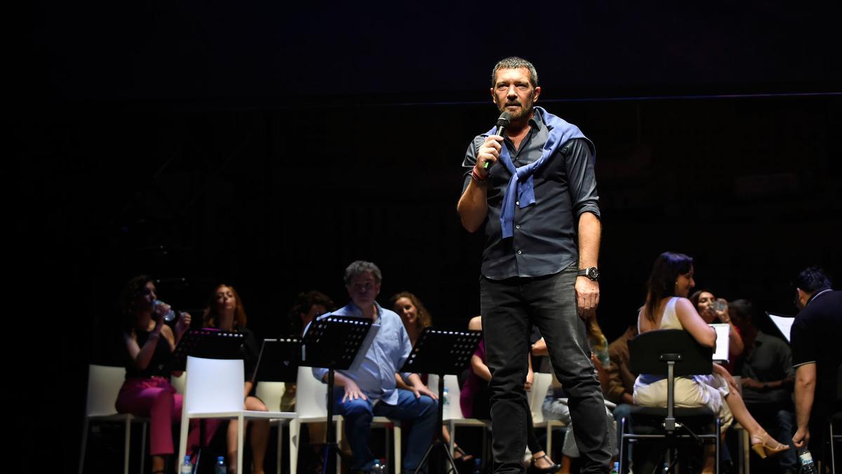 Antonio Banderas presenta el musical 'Company' en el Teatro Soho CaixaBank