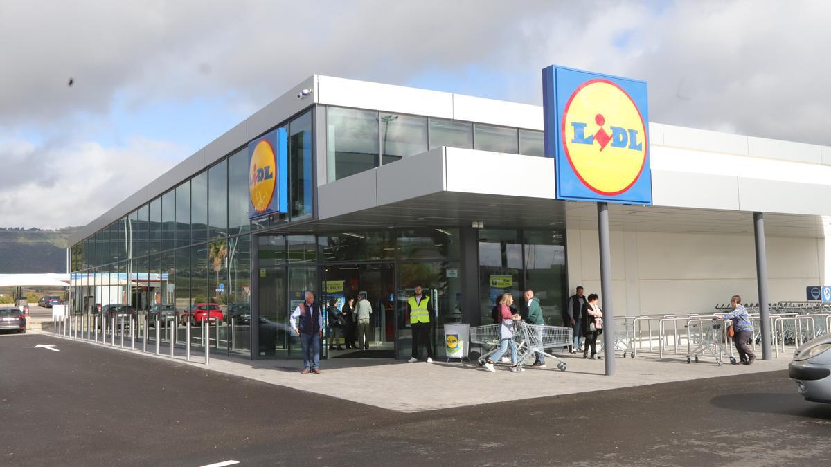 Un supermercado de Lidl.