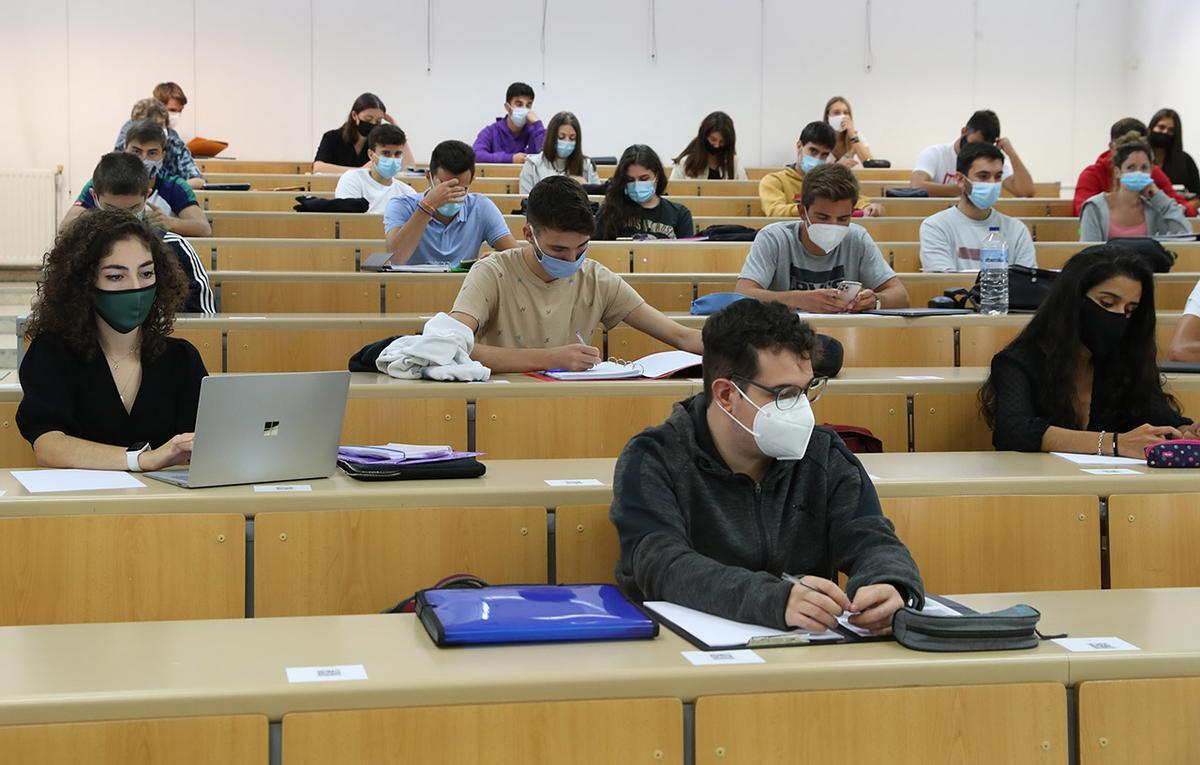 Alumnos de la Universidad de Vigo