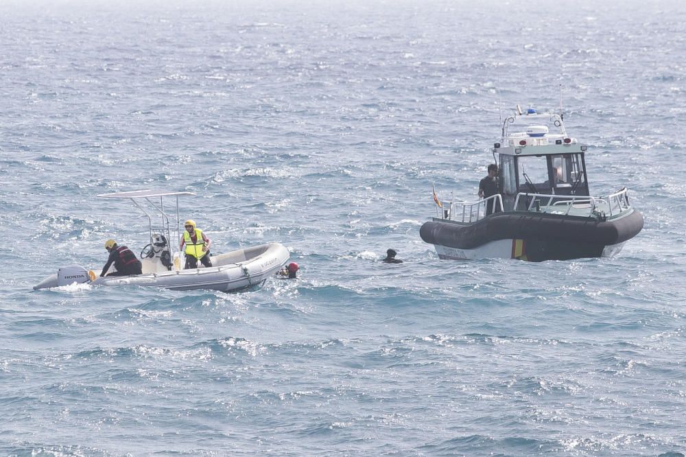 Búsqueda del bañista desaparecido en Fuerteventura