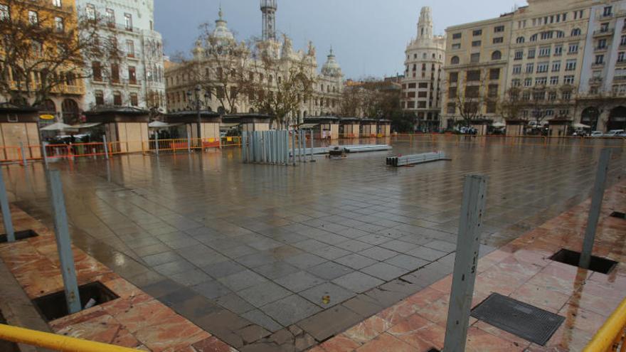 Empieza el montaje para las &#039;mascletades&#039;