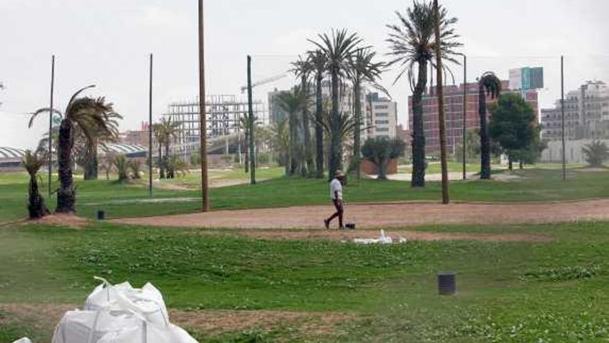 Escuela de golf. Obras a buen ritmo