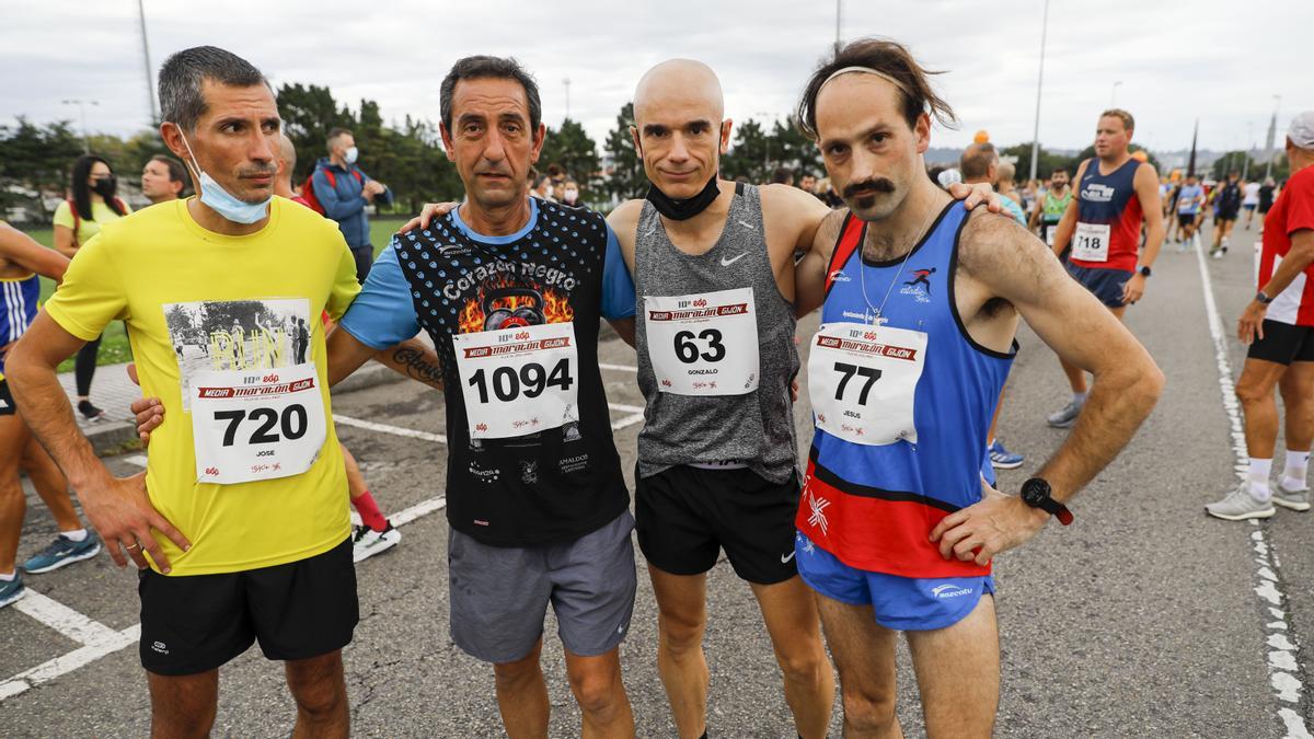 En imágenes: así fue la Media Maratón de Gijón