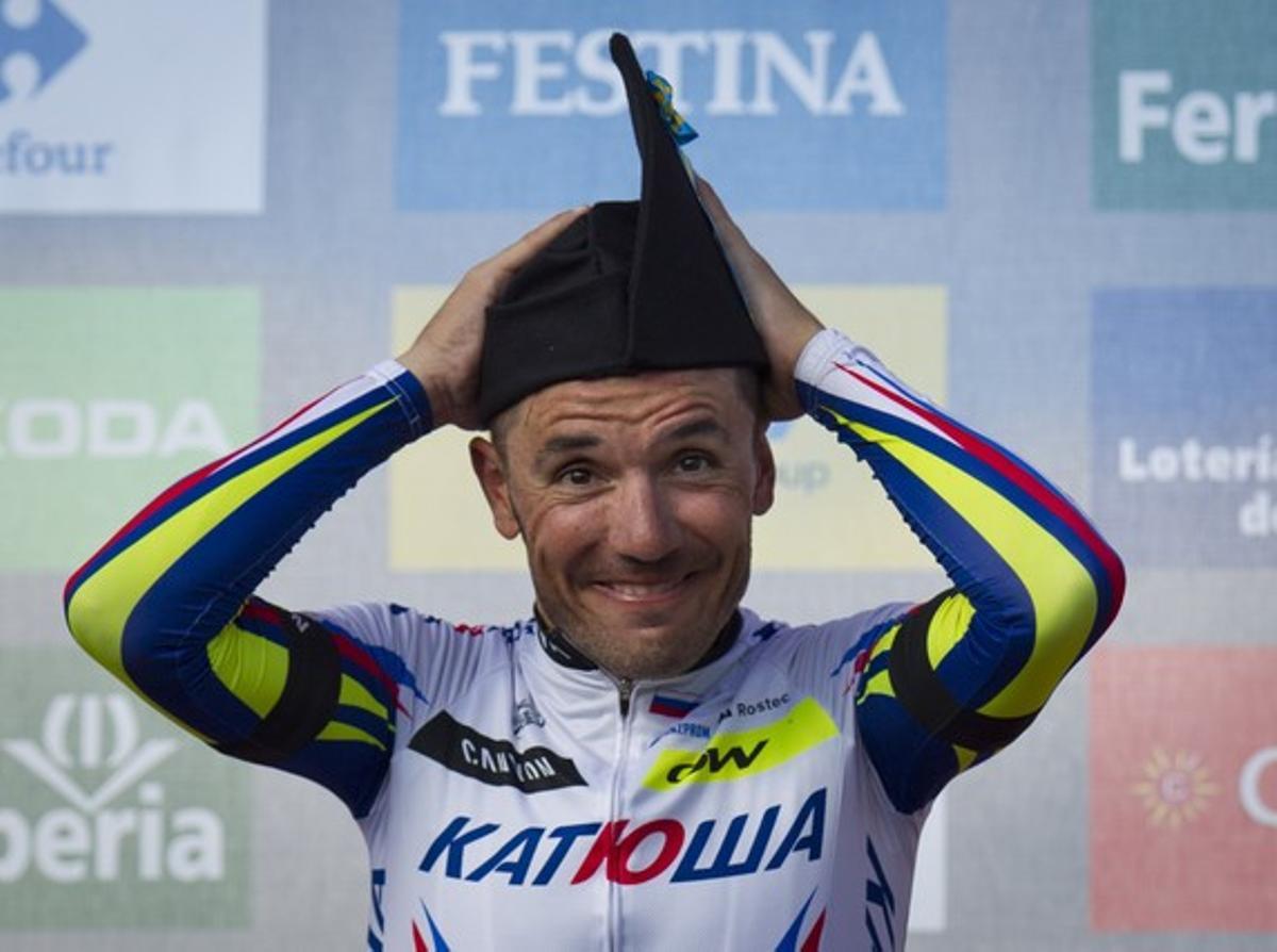 Las imágenes de la etapa de la Vuelta Las imágenes de la etapa de la Vuelta