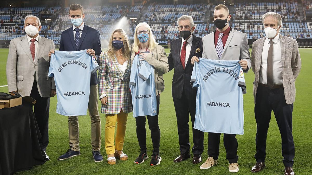 Gacio, en Balaídos en la previa del Celta - Cádiz.