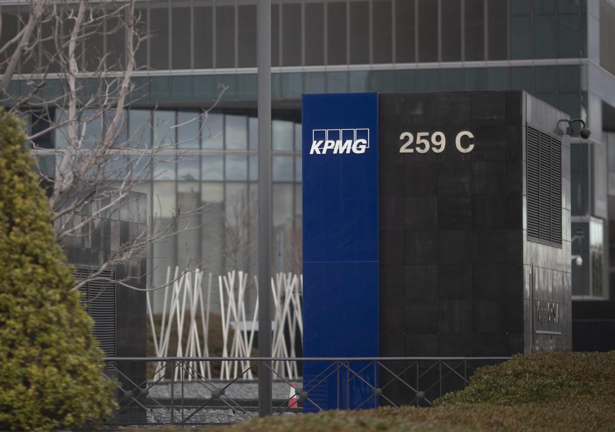 Sede de la Fundación KPMG en España, en la Torre de Cristal en Madrid.