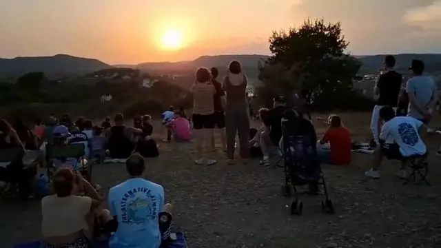 VÍDEO | Així s'ha viscut l'eclipsi solar des de la Torre Santa Caterina de Manresa