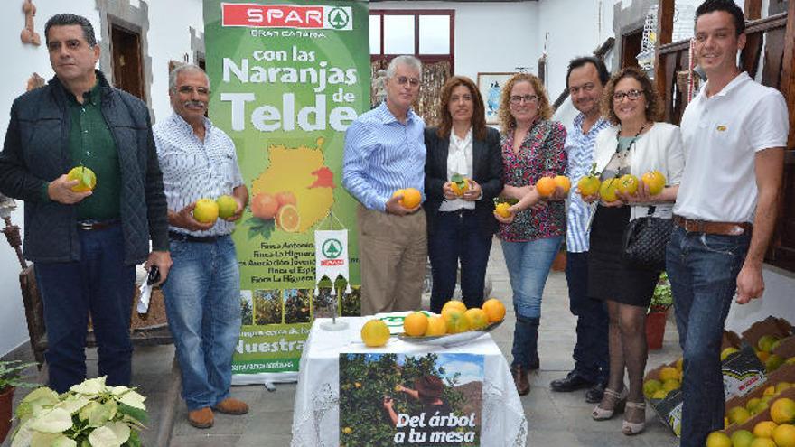 La alcaldesa apoya a los agricultores de Telde