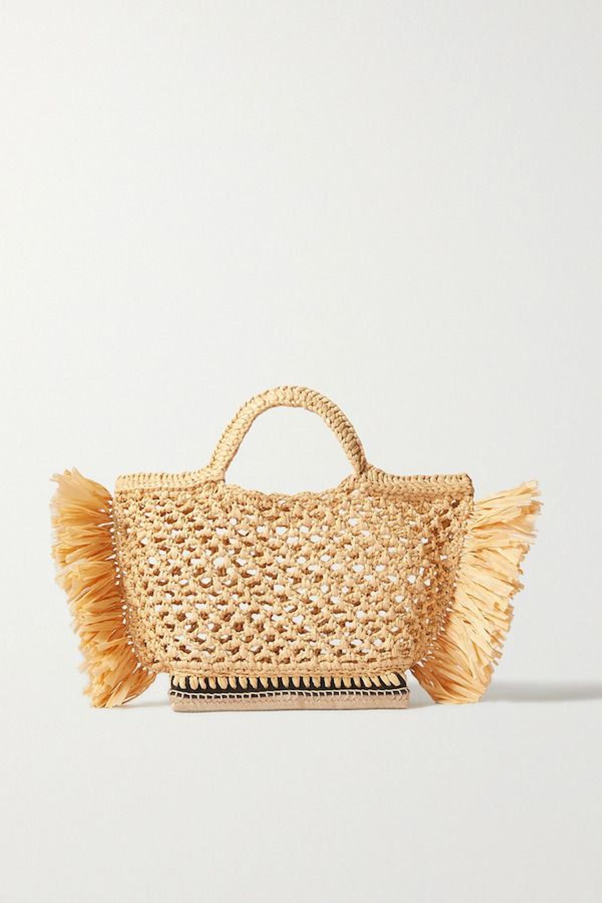 El bolso natural con flecos