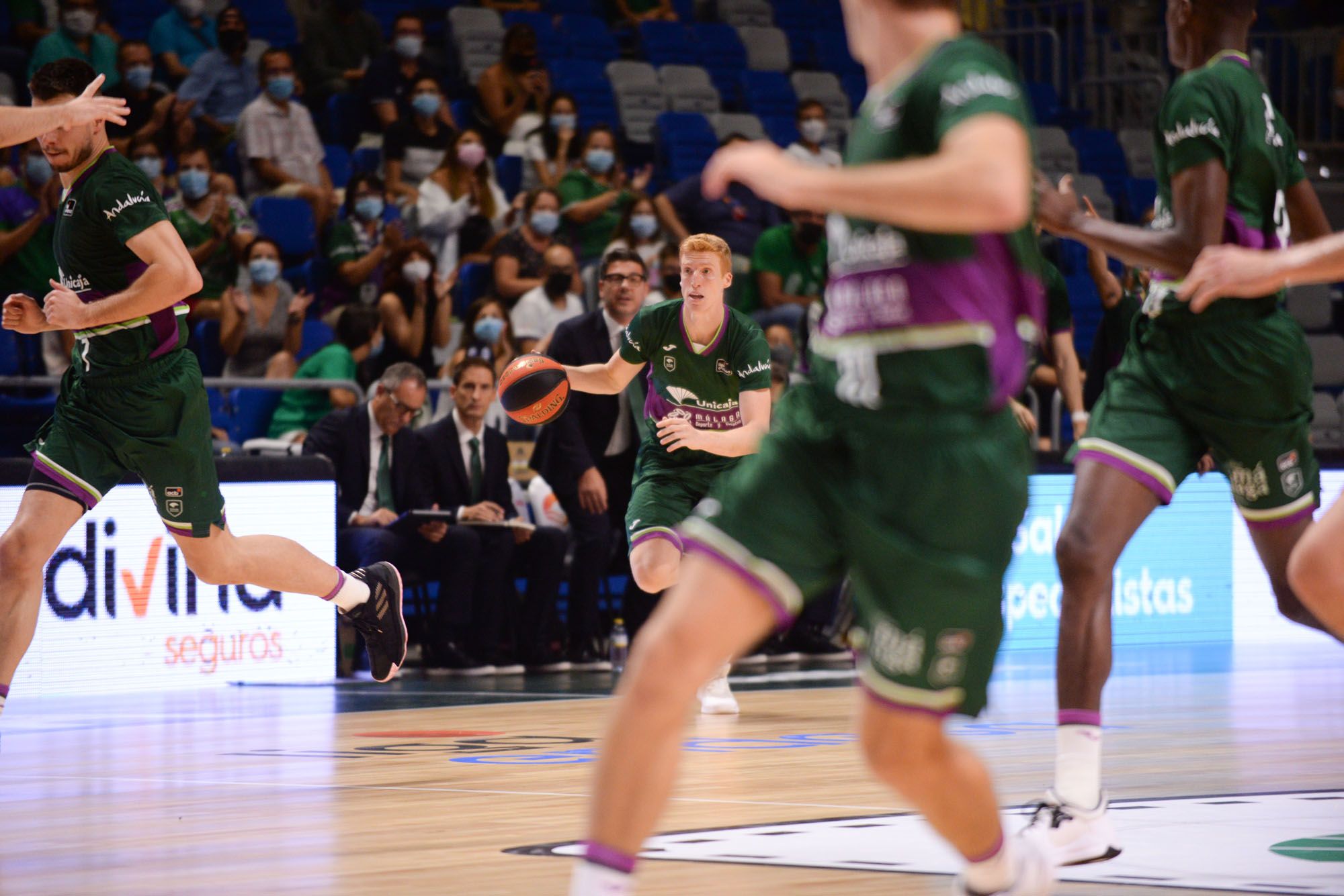 Las imágenes del Unicaja - Herbalife Gran Canaria de la Liga Endesa en el Martín Carpena.