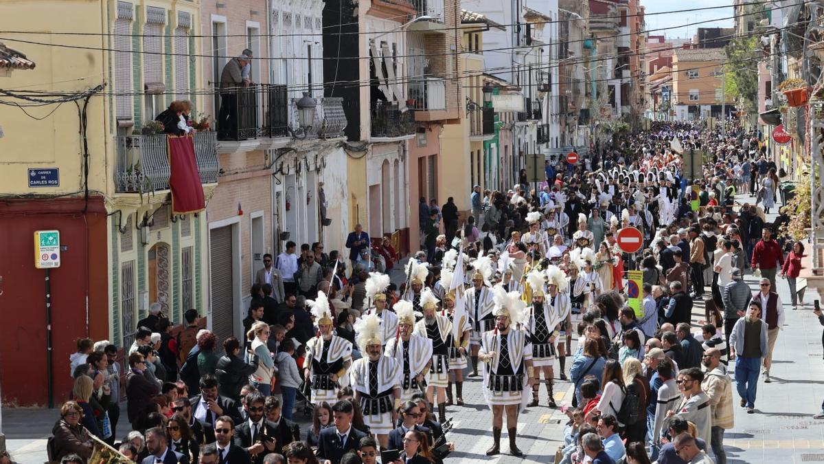 Desfile de Resurrección en la Semana Santa Marinera