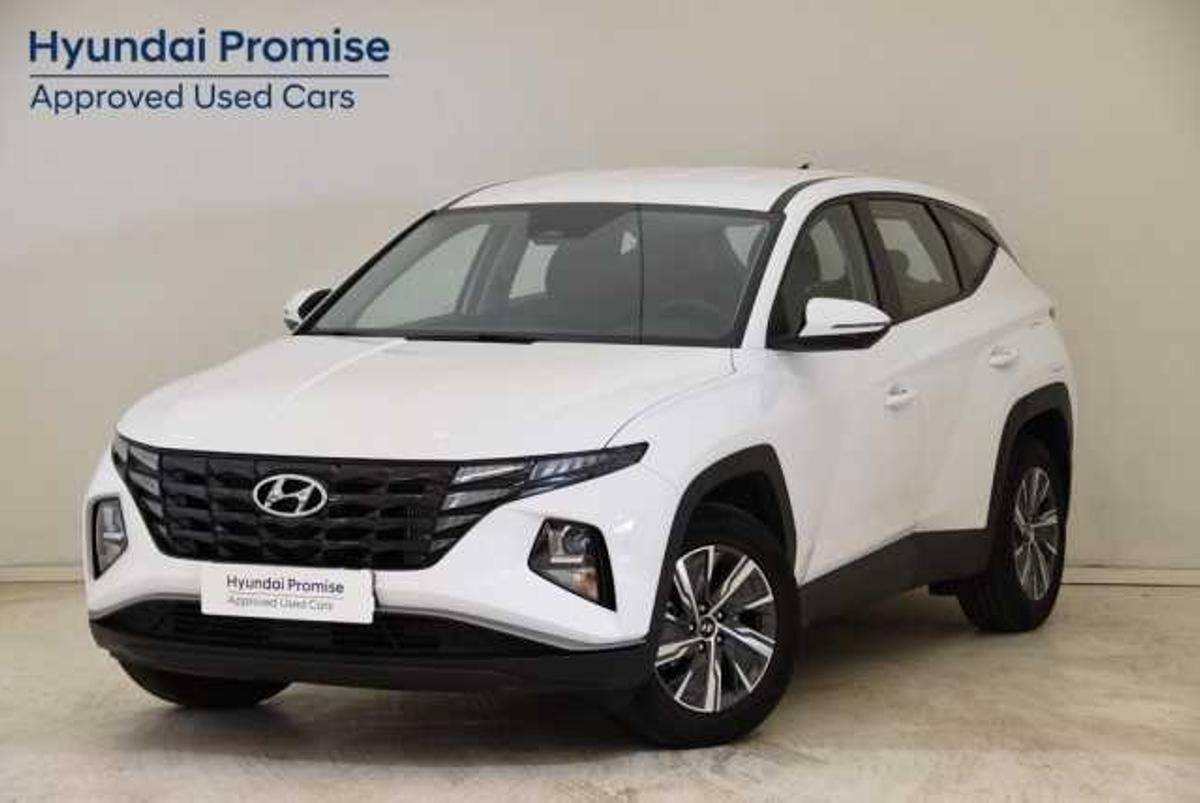 El Hyundai Ioniq, uno de los modelos de la gama eléctrica de Hyundai, en las instalaciones de Autiber Motor.