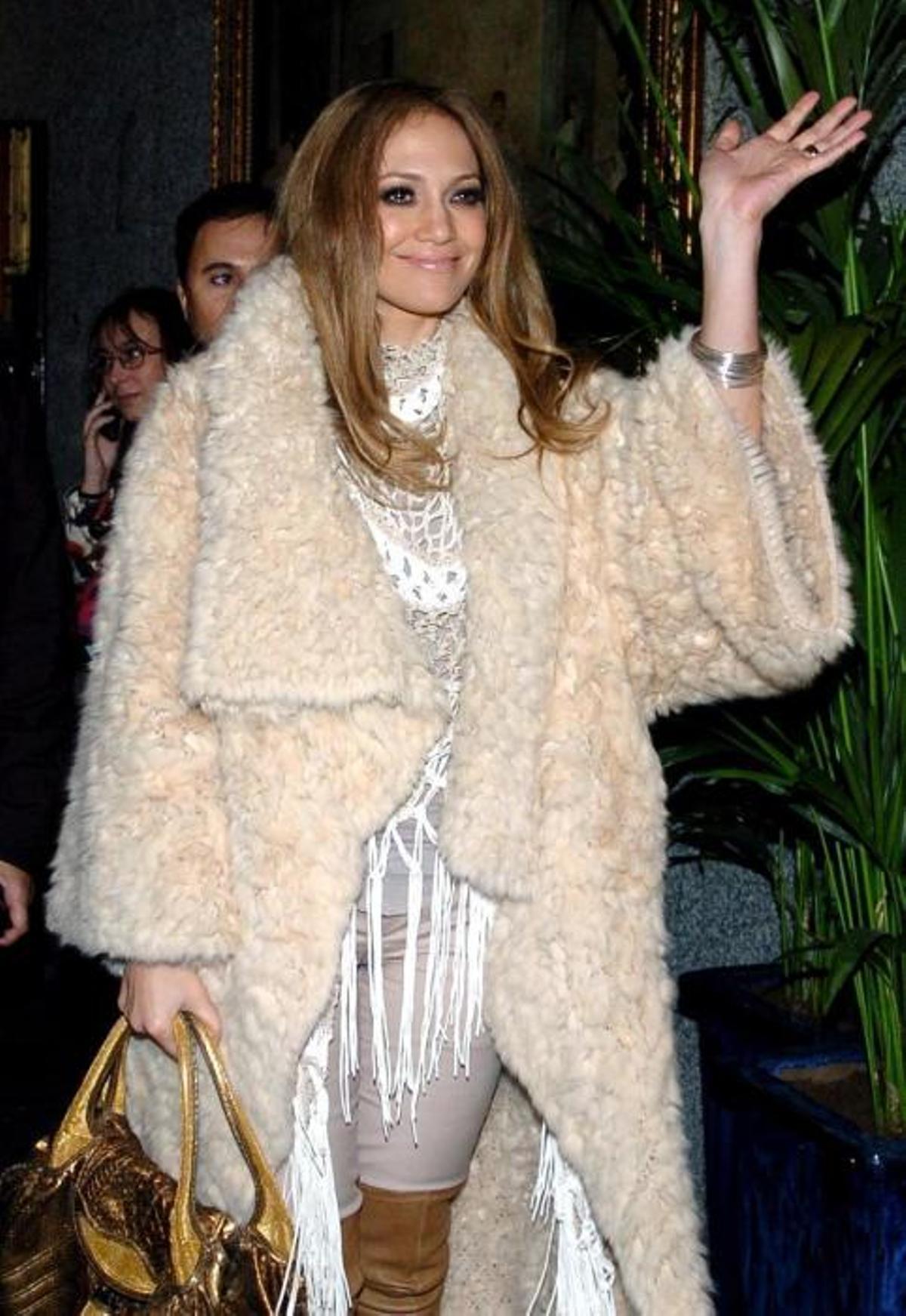 Jennifer López, en Madrid en 2004 Jennifer López, en Madrid en 2004