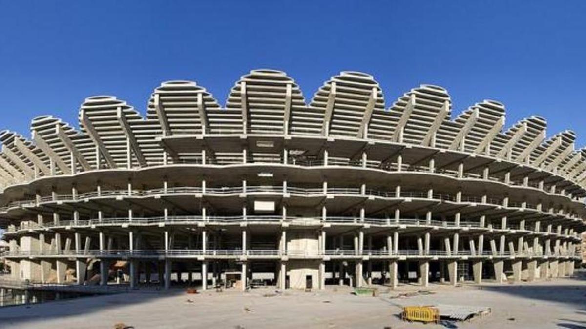 Imagen externa del Nou Mestalla