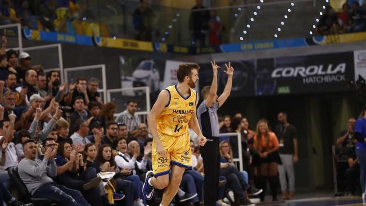 John Shurna amb el Gran Canària.