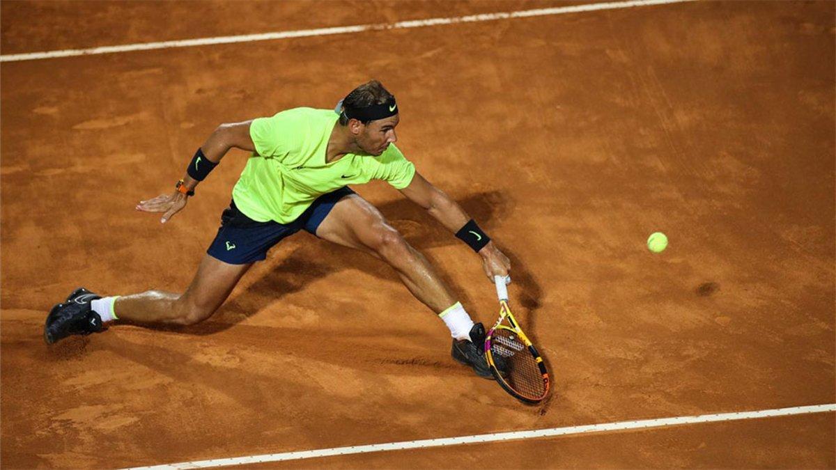 Rafa Nadal debutó en Roland Garros 2020
