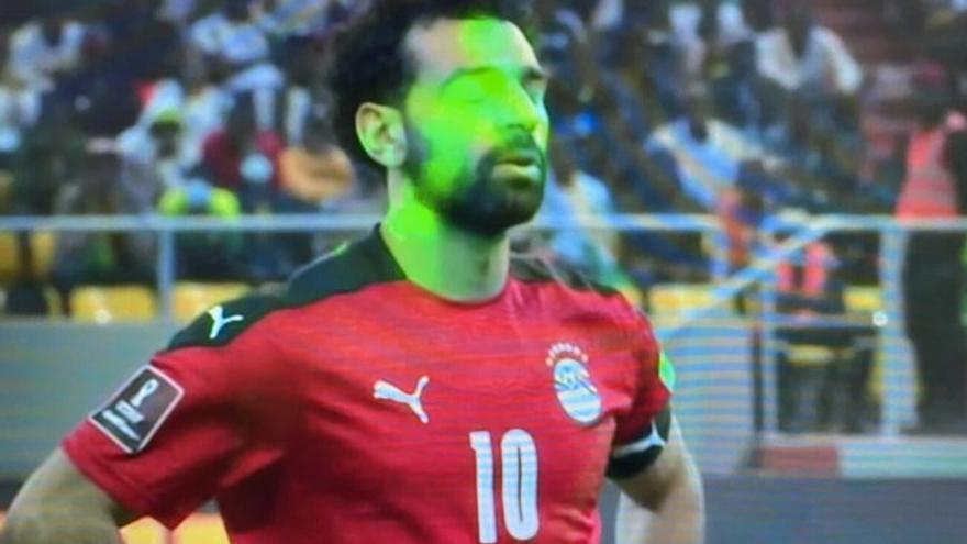 Egipto denuncia los lásers contra Salah