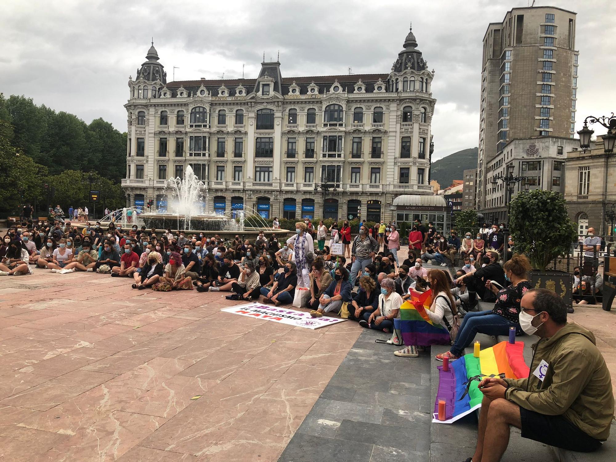 Oviedo y Gijón salen a la calle para pedir justicia por el asesinato de Samuel: "Ni una agresión sin respuesta"