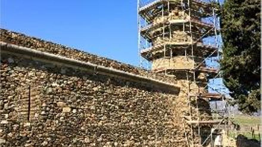 Restauren una torre de la Ciutadella