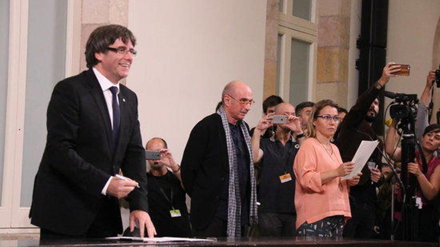 El president de la Generalitat, Carles Puigdemont