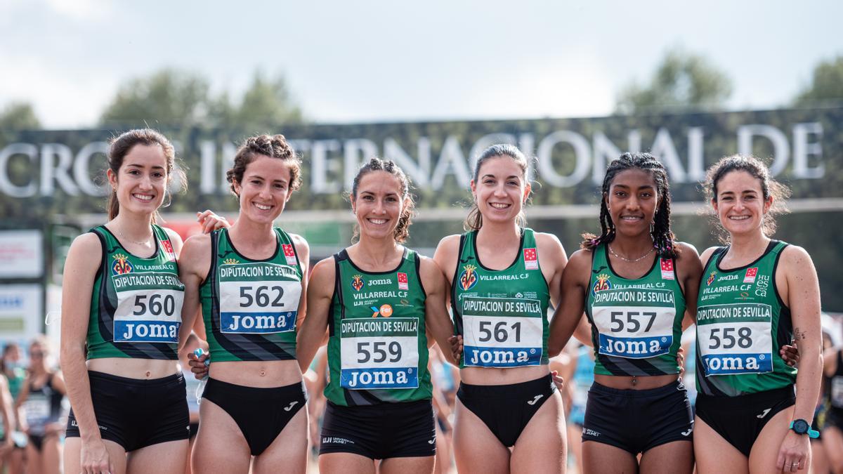 Equipo femenino de cross del Playas de Castellón.