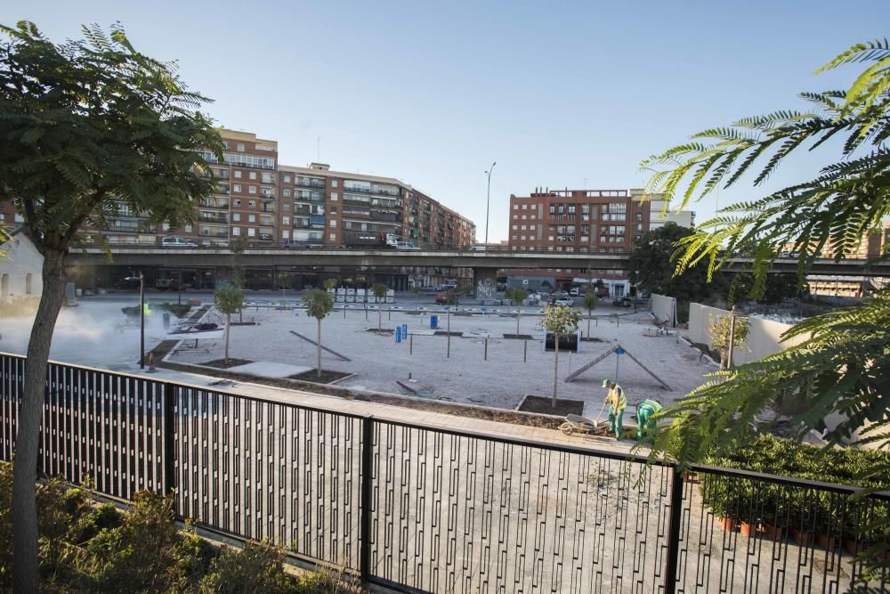 Así están las obras del Parque Central a día de hoy