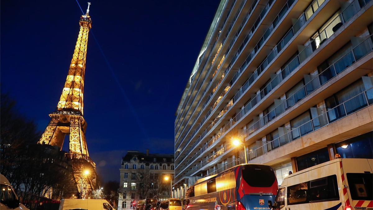 El hotel del Barça en París