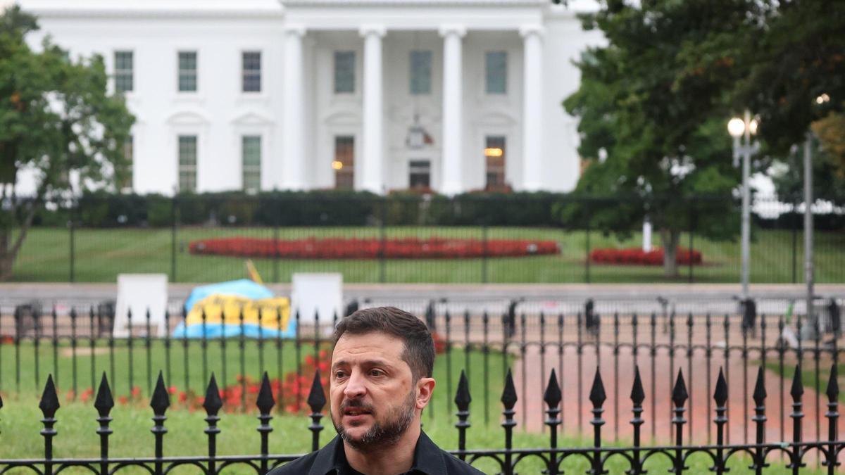 Zelenski llega a EEUU para reunirse con Trump y asistir al funeral de Lindsey Graham