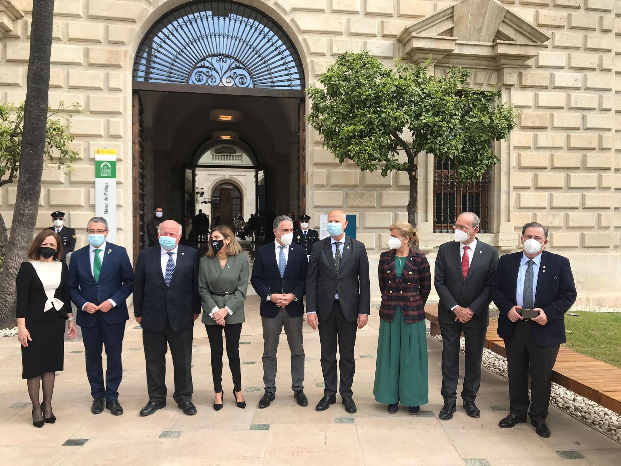 Entrega de los premios por el Día de Andalucía en Málaga