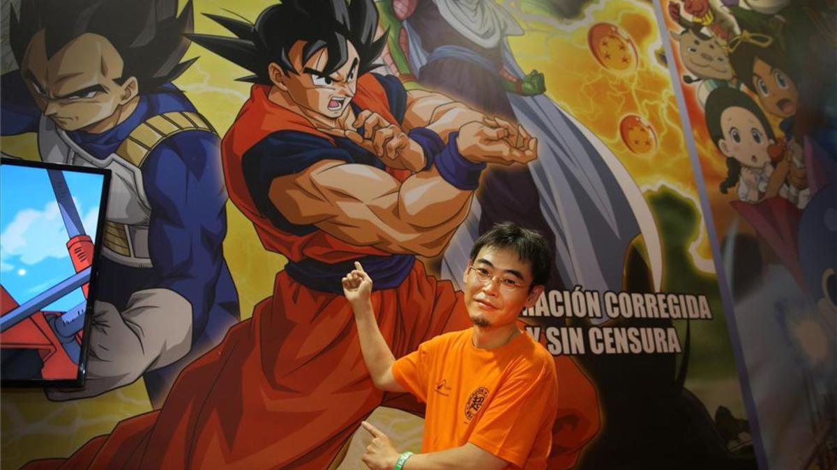 Masatoshi Chioka, director de animación de Dragon Ball Super, en el Salón del Manga.