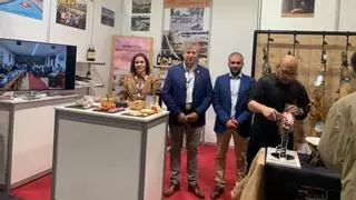Montánchez exhibe por primera vez la excelencia de su jamón ibérico en el Salón Gourmets