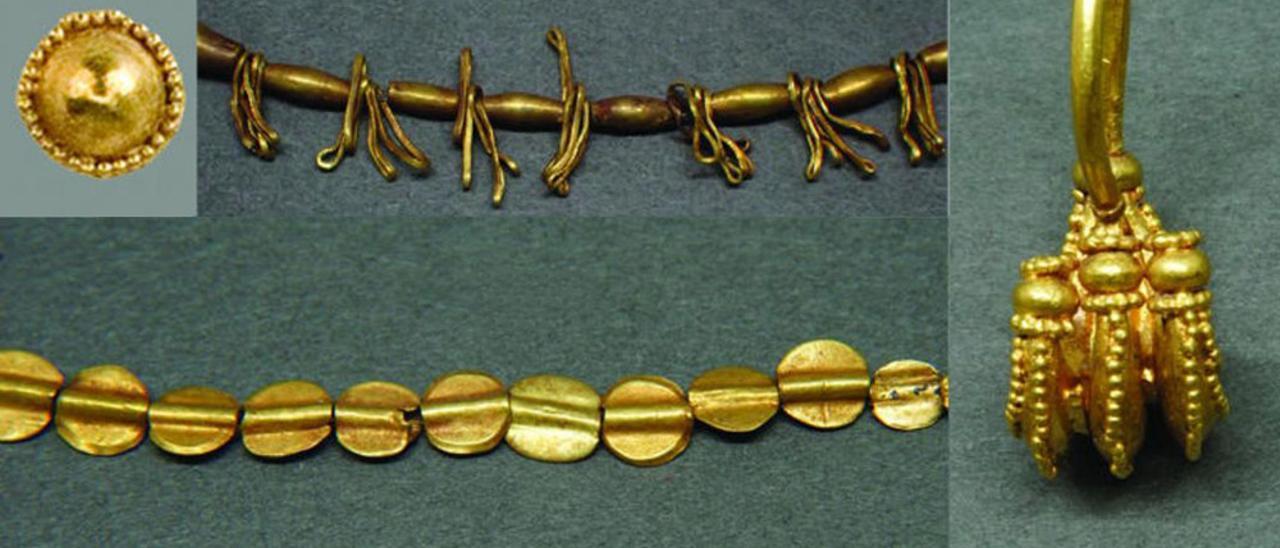Estas joyas de oro proceden de la Troya de la Edad del Bronce. Sin embargo, hasta el momento se desconoce de dónde sacaron el oro los primeros troyanos.