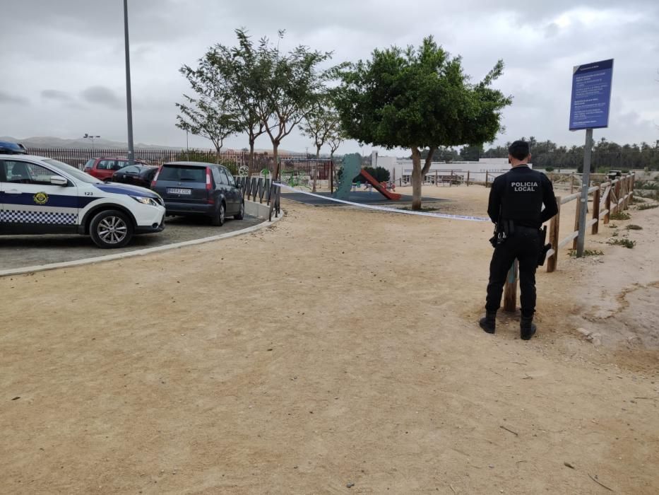 Controles realizados por la Policía Local de Elche