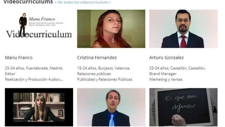 El vídeo currículo, una nueva forma de buscar empleo.