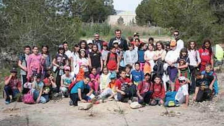 Última día escolar en el paraje de La Pilarica