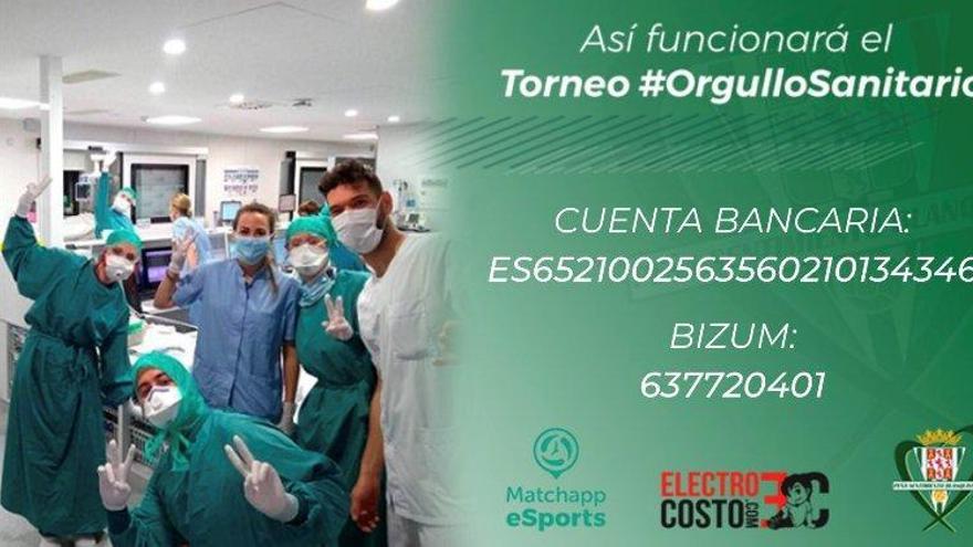 La peña Sentimiento Blanquiverde organiza un torneo solidario