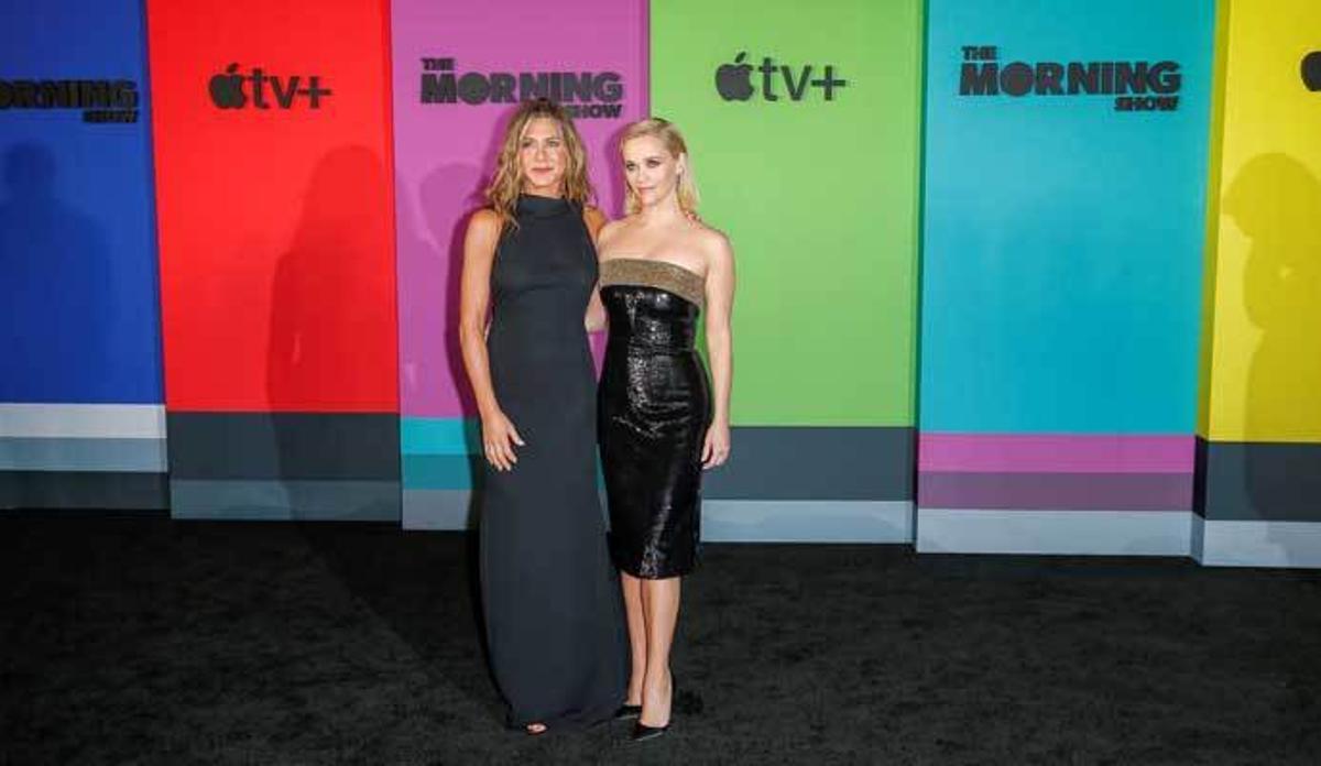Jennifer Aniston y Reese Witherspoon deslumbran en la premiere de 'The Morning Show'