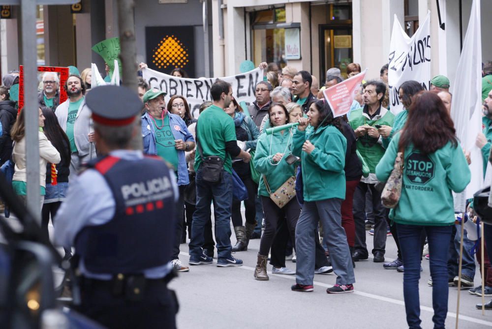 Nova protesta de la PAH a la seu del PP